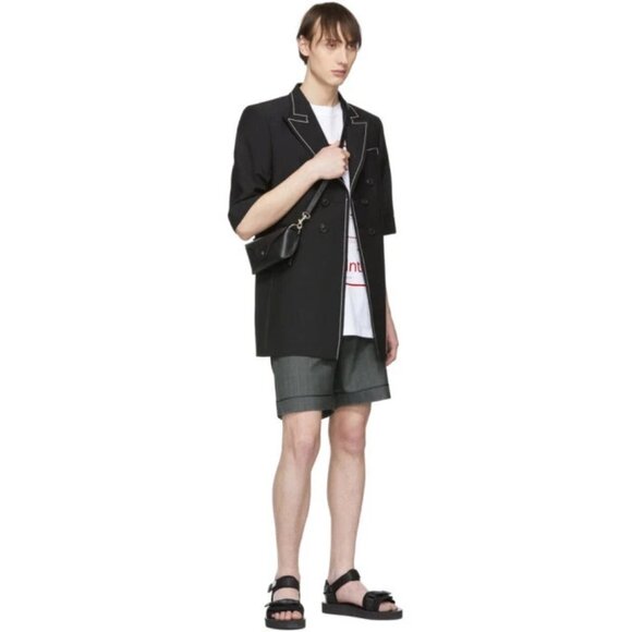 Chin Menswear Love Intl. T-Shirt Size M Mens White Nwt $105 - Picture 3 of 14